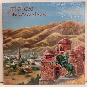 ★即決 ROCK Little Feat / Time Loves A Hero BS3015 r14137 米オリジナル、w付森、2#5/1#3マト。歌詞記載内袋。シュリンク付きカバー