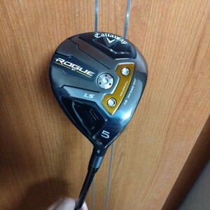 希少 極上　美品　キャロウェイ ROGUE(ローグ) ST LS フェアウェイウッド TENSEI 55 for Callaway 5W 18° SR 日本仕様 ヘッドカバー付き