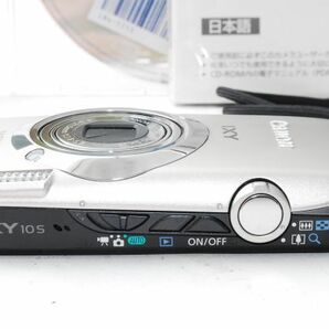 ★極上美品★ キヤノン CANON IXY 10S シルバー ★付属品 多数★ コンパクトデジタルカメラ ＃J83250-290の画像2