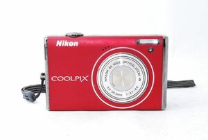 ★実用品★ ニコン NIKON COOLPIX S640 レッド コンパクトデジタルカメラ #J98055-065
