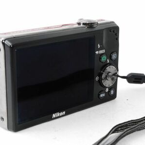 ★実用品★ ニコン NIKON COOLPIX S640 レッド コンパクトデジタルカメラ #J98055-065の画像4