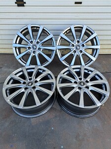 美品　ガリキズ無し　MANARAY/SPORT　17×7J+50　PCD114.3　5穴　アルファード/ヴェルファイア/エスティマ/ノア/ヴォクシー/セレナ