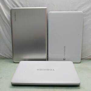 ノートPC/ノートパソコン まとめて セット dynabook AZ77/TG CORE i7 T350/56BW CORE i5 TOSHIBA B351/20CM ジャンク 訳あり