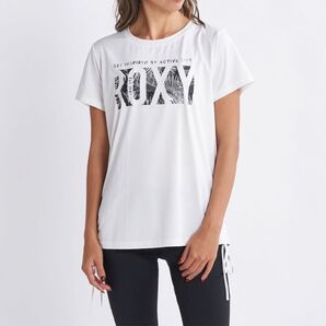 roxy レディース ラッシュガード 水陸両用 半袖 白 L
