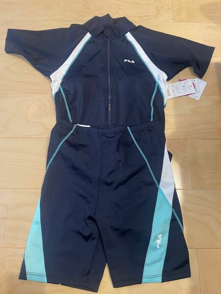 FILA レディース　フィットネス水着　紺　XL