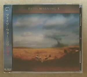 【HM/HR】 ※貴重盤　フェイツ・ウォーニング (FATES WARNING) / FWX　帯付　10thアルバム　2004年リリース　アメリカ産プログレ・メタル
