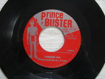 PRINCE BUSTER 7！ENJOY YOURSELF, LINGER ON, JA 7インチ EP 45, 美盤_画像2