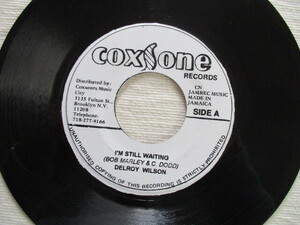 DELROY WILSON 7!I'M STILL WAITING, BOB MARLEY, STUDIO ONE, JA EP, beautiful record 