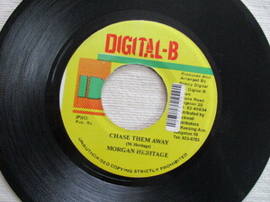 MORGAN HERITAGE 7！CHASE THEM AWAY♪JAVA, AUGUSTUS PABLO♪JA EP, 美盤