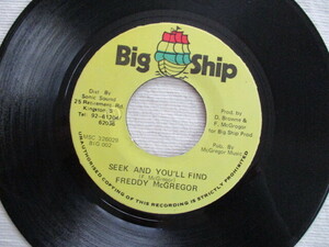 FREDDIE McGREGOR 7！SEEK AND YOU'LL FIND♪SHAKE IT UP TONIGHT, LUCIANO♪