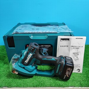 【中古品】★マキタ(makita) コードレス全ネジカッター SC102DZK 18V3.0Ahバッテリー1個【岩槻店】