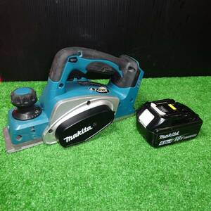 【中古品】★マキタ(makita) コードレスカンナ KP180DZ本体＋バッテリー1個付き（18V　6.0Ah）【岩槻店】