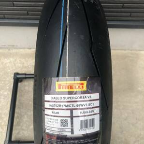 新品未使用 PIRELLI DIABLO SUPERCORSA V3 SC1 140/70ZR17 ② ピレリ スーパーコルサ スパコルの画像1