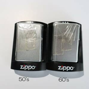 ZIPPO Windy ウィンディガール 4個まとめて 1930s 1940s 1950s 1960s サテンクローム 2007年 2008年 未使用の画像5