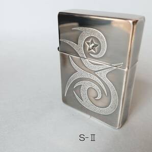 ZIPPO セブンスター スターストーン S-ⅠとS-Ⅱ 難あり! ２個まとめて Seven Stars 1935モデル 2008 限定非売品 ＪＴの画像4