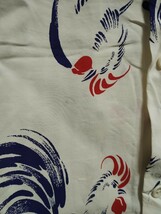 レア Sun surf 鶏 雄鶏 アロハシャツ L レーヨン サンサーフ ニワトリ 東洋エンタープライズ buzz vintage bird chicken rooster sunsurf_画像5