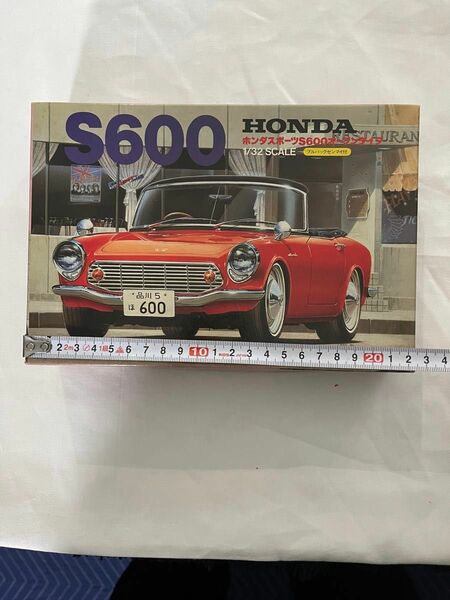 プラモデル HONDAS600オープンタイプ1/32SCALEプルバックゼンマイ付き