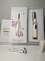 Ansoro ホットビューラー 新しい設計 まつ毛カーラー 10秒+で急速予熱 充電式 5分で自動的に電源が切れ_画像1