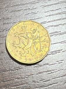 チェコ 1999 20コルン 外国コイン 外国硬貨 アンティーク 古銭 コレクション 流通/現状品 送84 同梱可