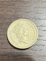 イギリス 1995 1ポンド 外国コイン 硬貨 アンティーク 流通/現状品 送84 同梱可_画像1