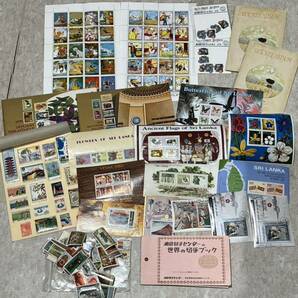 外国切手まとめ ヨーロッパ アジア 日本など 海外切手写真 消印/未使用 コレクション 現状品 送370の画像1