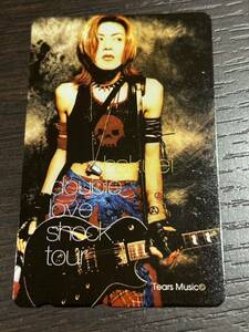 HAKUEI「double love shock tour/PENICILLIN」 テレカ 50度数 未使用 送84 同梱可