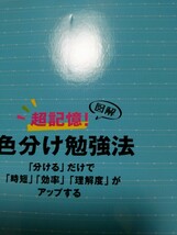 超記憶!色分け勉強法　椋木修三 著_画像8