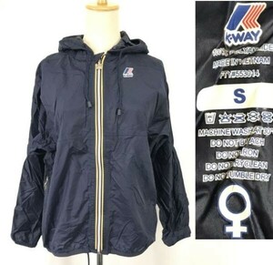 ケーウェイ/K-way★ナイロンパーカー【レディースS/紺/navy blue】マウンテン/ウインドブレーカー/Polyamide Jacket/Jumper/hoodie◆pBH630