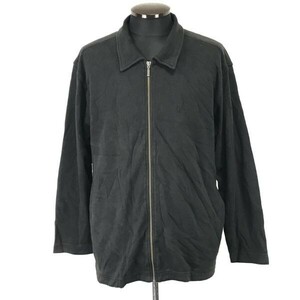 Levi's★ドッカーズ/DOCKERS★スイングトップ/ジップアップブルゾン【メンズM/黒】リーバイストラウス ジャパン製/Jacket/Jumper◆pBH671