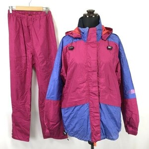 日本製★THE NORTH FACE★ゴアテックス/ナイロンパーカー＆パンツ/セットアップ【レディースM/pink】マウンテン/レインジャケット◆pBH341