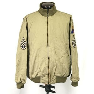 ヒューストン HOUSTON★US SURPLUS★AC5154/タンカースジャケット【size -40R/カーキ】タクシードライバー/Coats/Jackets/Jumpers◆XBH96-a