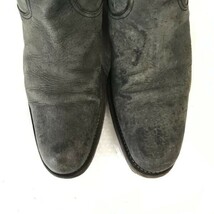 Pledge/プレッジ★本革/ハーネスブーツ【8/26.5cm/カーキ/KHAKI】グッドイヤー製法/オールレザー/スリット入り/Shoes/boots/靴◆pWB75-3_画像8