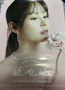 KARA ハンスンヨン 絆 VIP ポスター KIZUNA WE ME WE HAN SEUNG YEON ファンミーティング 非売品 B2