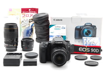 Canon キヤノン EOS 90D トリプルレンズキット 新品SD32GB付き_画像2