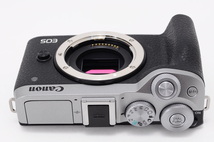 Canon キヤノン EOS M6 Mark II シルバー レンズキット 新品SD32GB付き_画像8