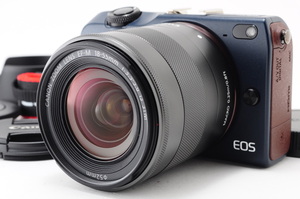 Canon キヤノン EOS M2 ベイブルー レンズキット 新品SD32GB付き