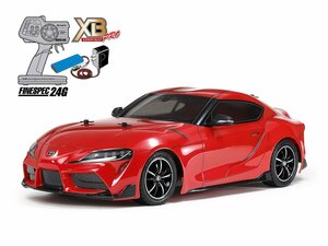 タミヤ 1/10RC XB トヨタ GR スープラ (TT-02シャーシ) レッド #57916