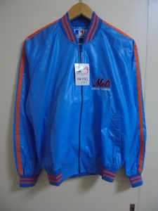 ビンテージ デッドストック MLB NEW YORK Mets ナイロン ジャケット/80s