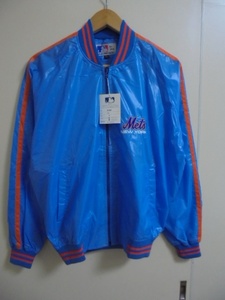 80s ビンテージ デッドストック MLB NEW YORK Mets ナイロン ジャケット