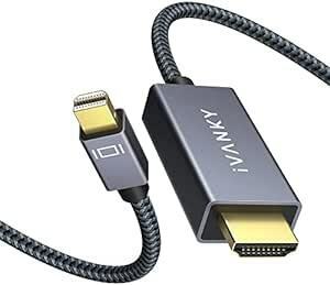 Mini DisplayPort→HDMI 変換 ケーブル iVANKY【フルHD1080P対応/2M】 Thunderbol