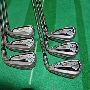 CALLAWAY X SERIES N415 5~9.P 6本 純正スチール UNIFLEX キャロウェイ Xシリーズ USモデル