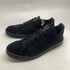 国内未展開 16製 adidas Stan Smith OG Primeknit Triple Black 26cm S80065 / アディダス スタンスミス 黒 プライムニット