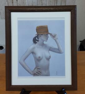 Art hand Auction 絵画 高塚省吾作 やわらかい光 額入り 32×27cm(額サイズ), 絵画, 油彩, 人物画