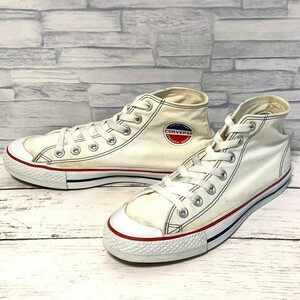 R5957bE CONVERSE コンバース スニーカー ホワイト レディース 23cm SINCE 1908 ATHLETIC SHOES トリコロールカラー ステッチ シューズ 靴