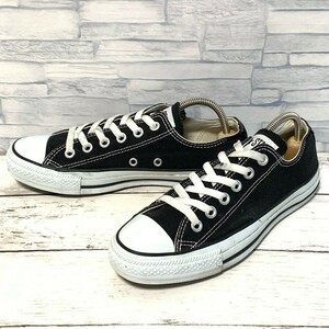 R5938bE CONVERSE コンバース スニーカー ブラック レディース 24cm CANVAS ALL STAR OX キャンバスオールスターオックス M9166