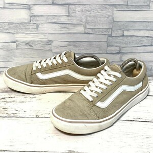 R5975bE VANS バンズ ヴァンズ スニーカー ベージュ レディース 24cm OLD SKOOL オールドスクール ULTRACUSH スケボー スケーター