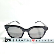 Jm8LL DIFF EYEWEAR ディフアイウェア GIA BK-GR121 サングラス 眼鏡 ブラック 黒 メガネ UV 紫外線 _画像10