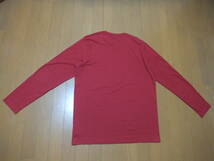 送料250円◎極美品 オークリー OAKLEY 長袖ロンT＊プリントTシャツ MARKⅡ Long Sleeve TEEモデル 赤系(SAMBA RED)／サイズXL_画像3