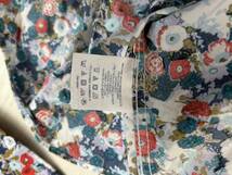 ★LANDS'END ランズエンド レディース 総柄 花柄 長袖シャツ 4P NO IRON SUPIMA★_画像4