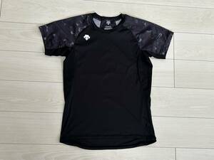 ★DESCENTE デサント ドライ 半袖Tシャツ Lサイズ 黒 スポーツT★